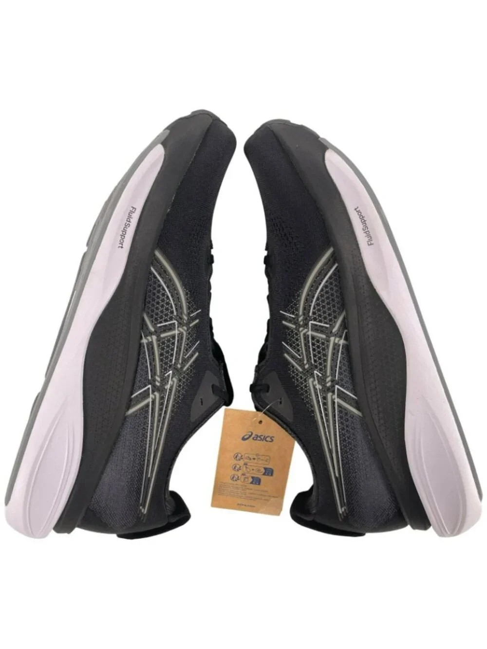 Asics Gel-Kayano 33 Running Athletic Sport Shoes Black/White Men's Size 10.5 NEW